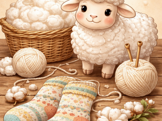 Od ovečky k ponožke